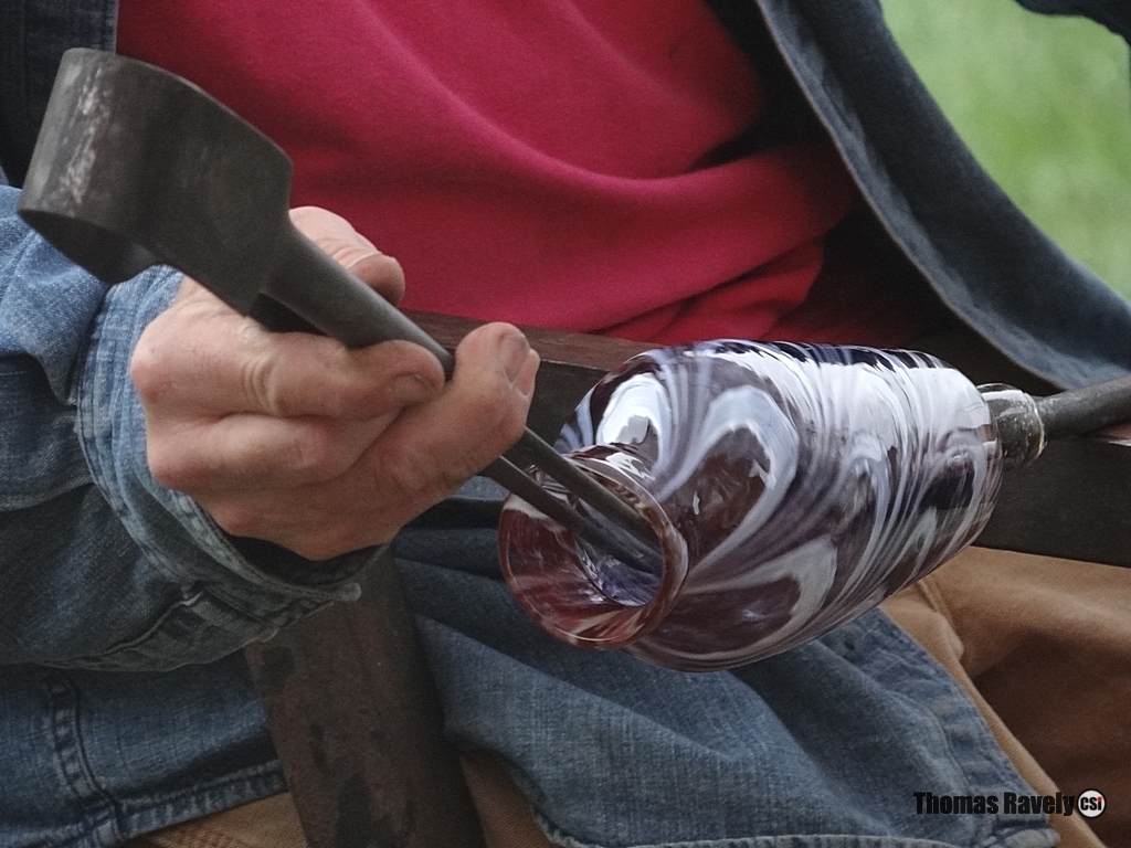 The Arts Park. Glass Blowing May 6, 2015. CSi Photos